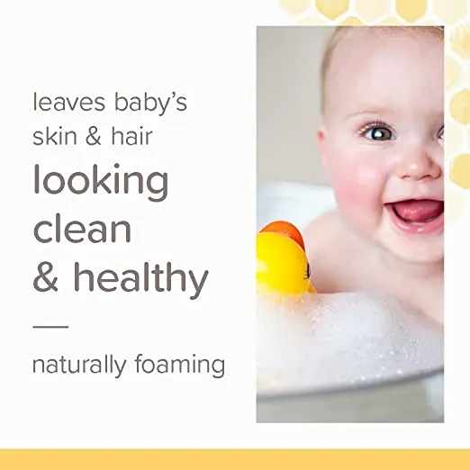 Burt?s Bees Baby Shampoo & Body Wash, Gentle Baby Wash For Daily Care, Tear-Free And Paediatrician-Tested, 236ml - Image 4