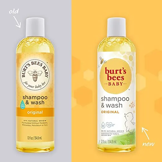 Burt?s Bees Baby Shampoo & Body Wash, Gentle Baby Wash For Daily Care, Tear-Free And Paediatrician-Tested, 236ml - Image 5