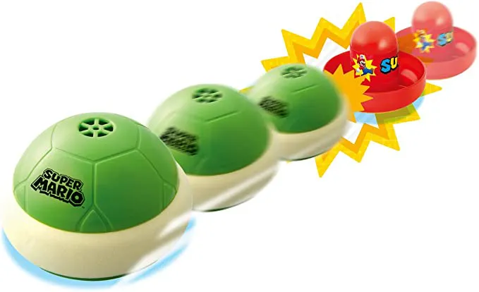 EPOCH Games Super Mario Hover Shell Strike, Tabletop or Floor Multiplayer Sports Game - Image 3