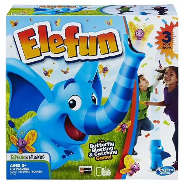 Hasbro Elefun and Friends Elefun Game with Butterflies and Music Kids Ages 3 and Up (Amazon Exclusive)