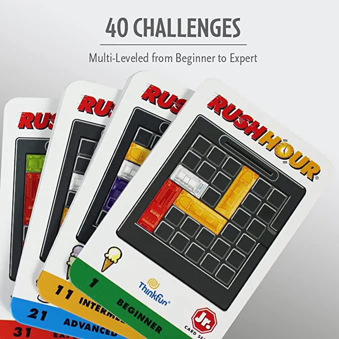 ThinkFun Rush Hour Junior Traffic Jam Logic Game and STEM Toy for Boys and Girls Age 5 and Up - Junior Version of the International seller Rush Hour - Image 4