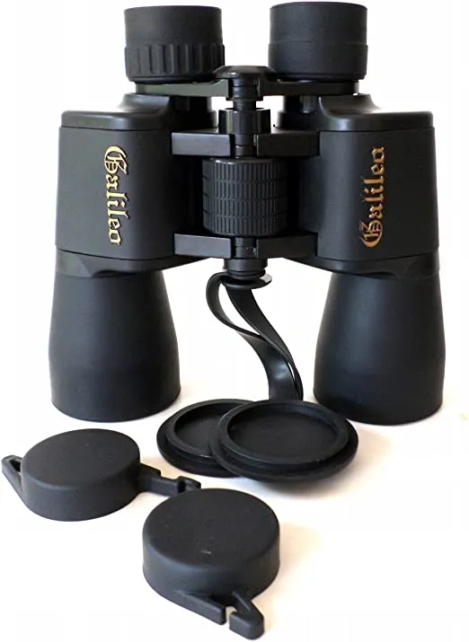 Galileo Binoculars - Black 12x50 - Image 2
