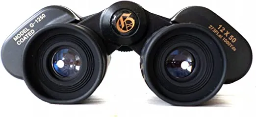 Galileo Binoculars - Black 12x50 - Image 3